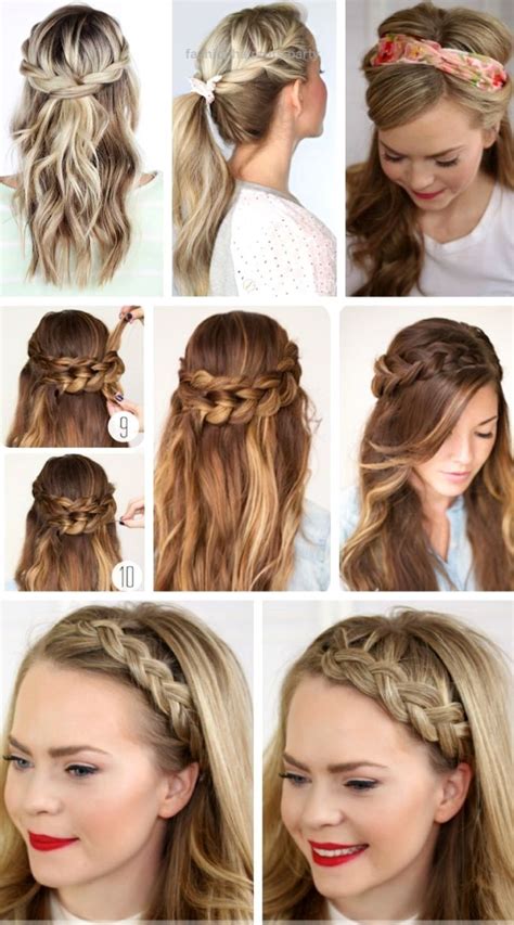Shaggy hairstyle in straight hairs involves medium front locks which help in hiding the long forehead and put focus on the toned cheek and jaw line areas.rest of the back hairs look best with 4. party-hairstyles-for-long-hair-using-step-by-step-easy ...