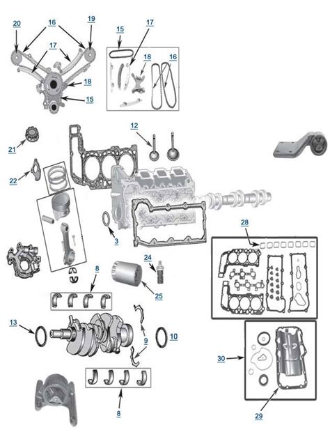 Diagram Jeep Liberty Engine