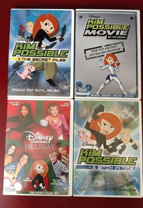 Lot Of Disney Kim Possible DVD S Movie So The Drama The Secret Files More Kim Possible