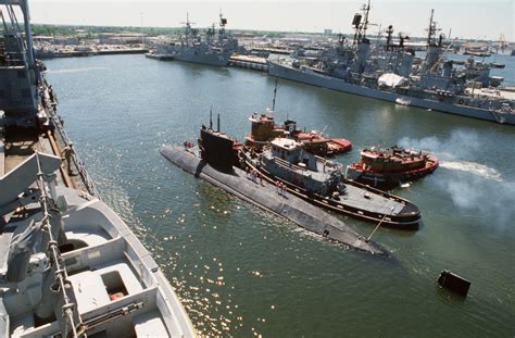 A Port Quarter View Of The Damaged Submarine Uss Bonefish Ss 582