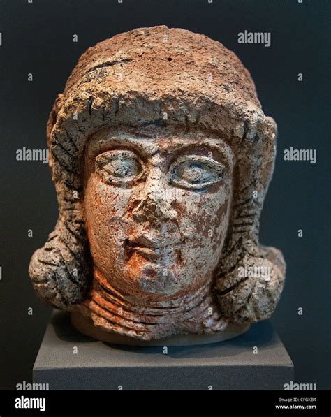 Head Woman Mesopotamia Half 2 Second Millennium Bc Iraq Stock Photo Alamy