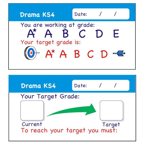 Drama Ks4 Teacher Assessment Stickers For Teachers