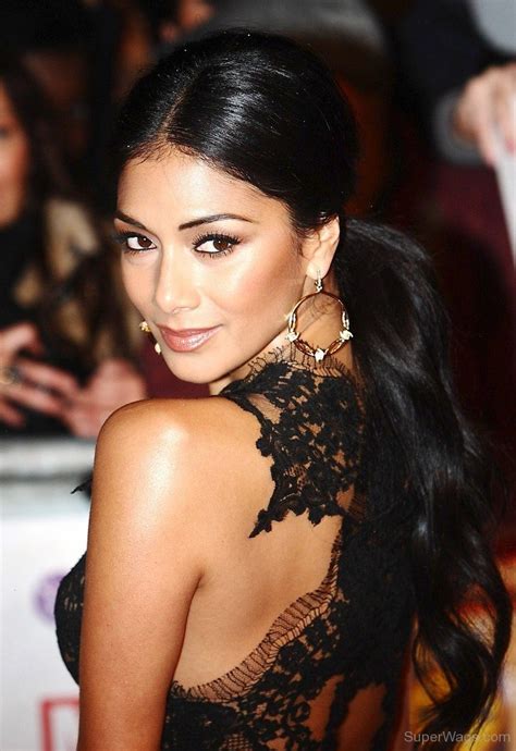 Nicole Scherzinger Back Pose Super WAGS Hottest Wives And
