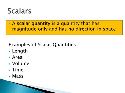 Vector quantities definition and how do you refer to the number? PPT - Vectors and Scalars PowerPoint Presentation, free ...