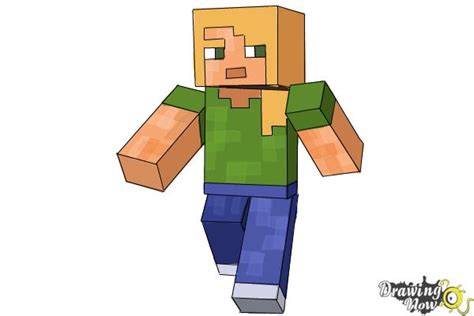 Minecraft Alex Coloring Pages