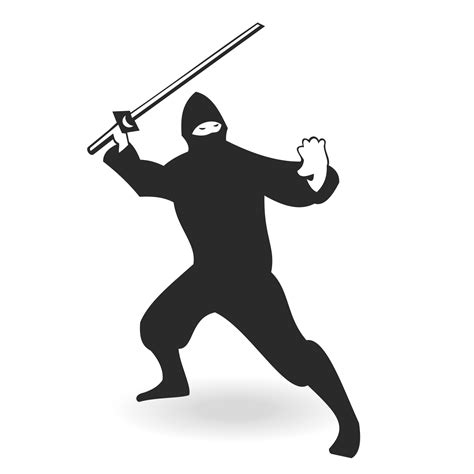 Silhouette Ninja Svg 271 Svg Cut File