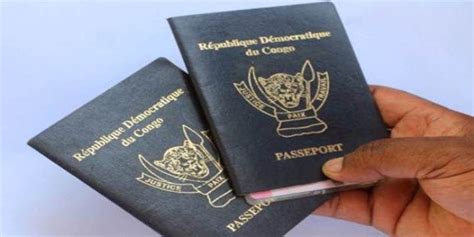 Rdc La Production Des Passeports Congolais Reprend La Semaine