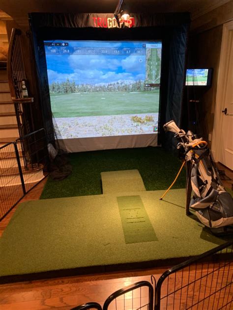 Trugolf Vista 8 Golf Simulator W E6 Connect