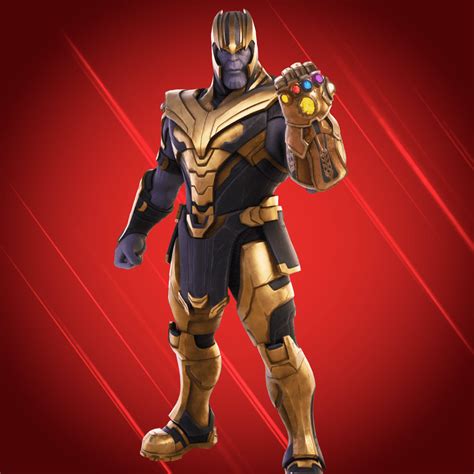 Thanos Fortnite Skin Outfit Fortniteskinscom