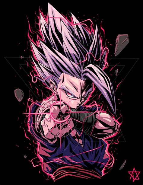 Beast Gohan By Paulo Valdecantos Behance Rdbz