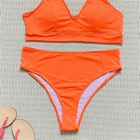 New Super Cute Bikini Set From Shein 👙 Bright Depop