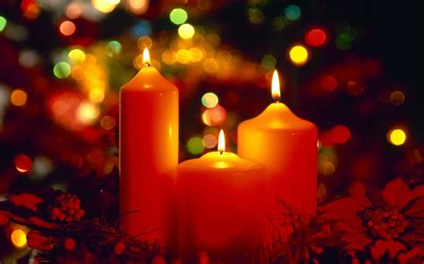 Free Christmas Candles Wallpapers Wallpaper Cave