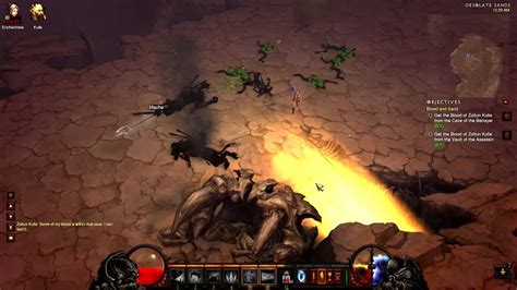 Diablo Walkthrough Demon Hunter Act Part Cave Of The Betrayer Youtube