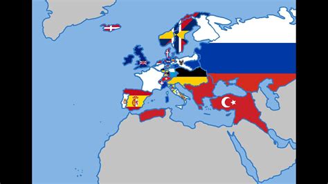 Die habsburger monarchie nach den gebietserwerbungen in folge des spanischen erbfolgekrieges von 1701 bis 1713 (in grün). Europe 1815 2015 - YouTube