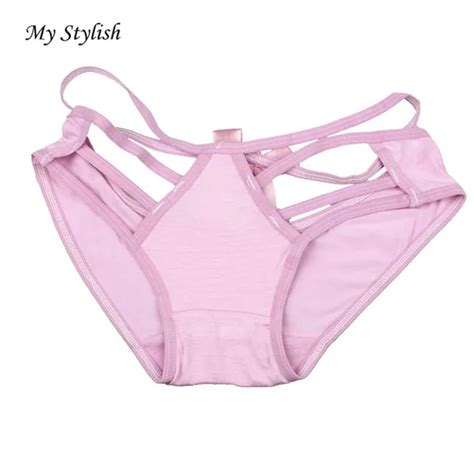 buy my stylish 2016 new women open butt panties sexy bow tie crotchless