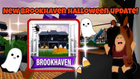 New Roblox Brookhaven Halloween Update🍬🎃 Youtube
