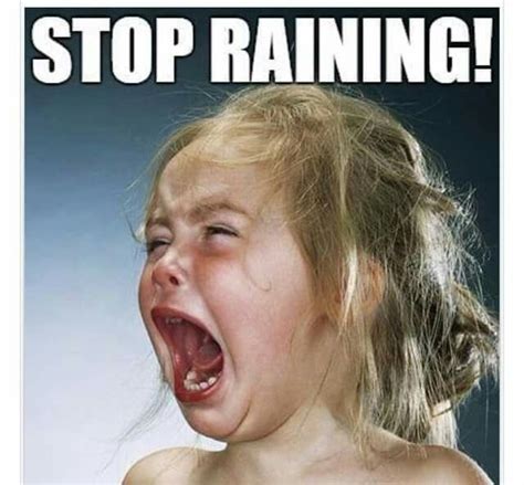 Funny Stop Raining Images Rain Jokes Rain Humor Funny Good Morning