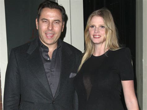 The funny man said he keeps a saucy snap of his wife on the wall. News From Rouben Diice: David Walliams, Lara Stone welcome ...