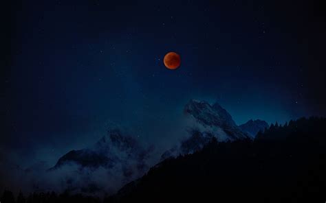 Here are only the best fantasy moon wallpapers. Red moon HD wallpaper | HD Latest Wallpapers