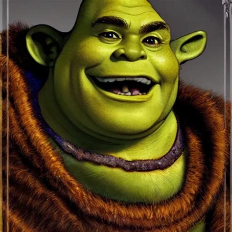 Shrek As A Fantasy Dandd Character Close Up Portrait Stable Diffusion