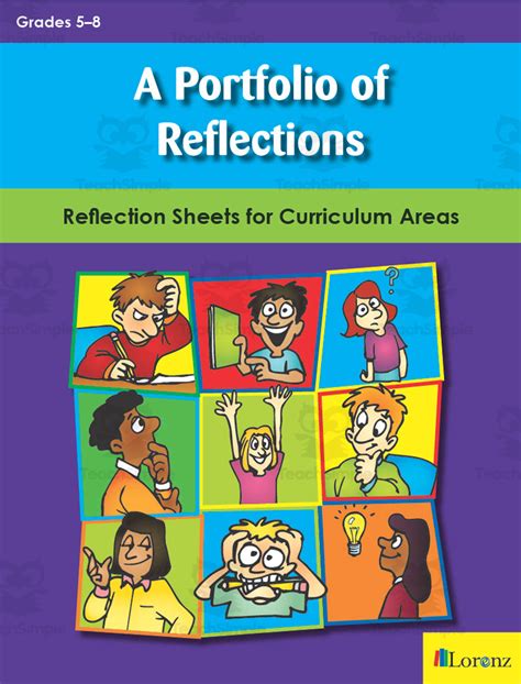 A Portfolio Of Reflections Reflection Sheets For Curriculum Areas By
