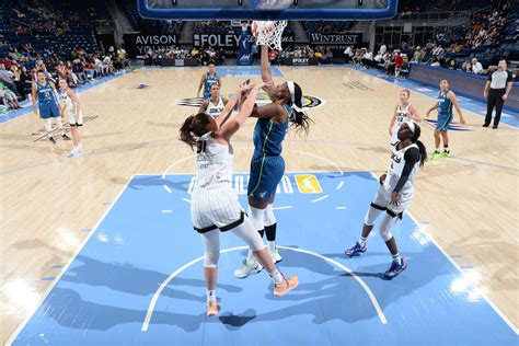 Chicago Sky Vs Minnesota Lynx Wintrust Arena Chicago