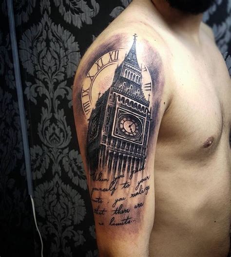 Londons Big Ben Tattoo By Teo Limited Availability At Salvation