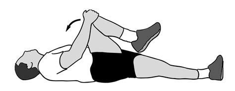 Gently pull one knee up to your chest until you feel a stretch in your lower back. Hip Conditioning Program - OrthoInfo - AAOS