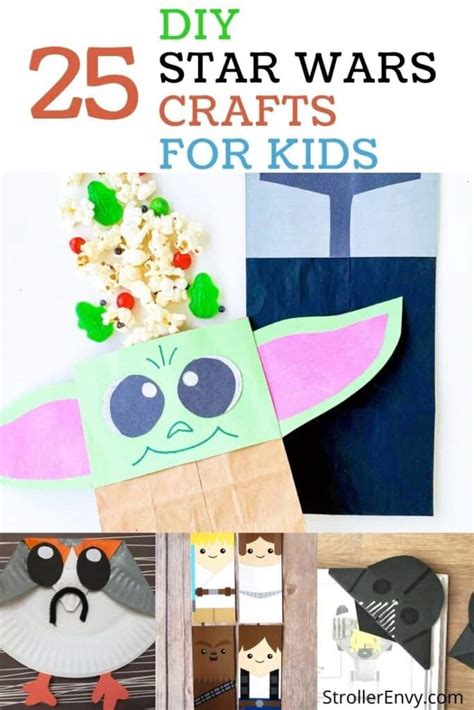 25 Diy Star Wars Crafts For Kids