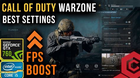 Call Of Duty Warzone Best Settings Fps Boost 30 Gpu Budget Pc