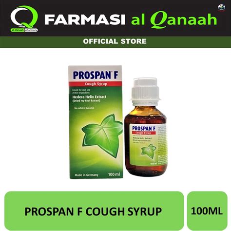 Prospan F Cough Syrup 100ml Shopee Malaysia