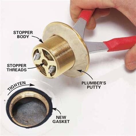 How To Convert Bathtub Drain Lever To A Lift And Turn Drain The