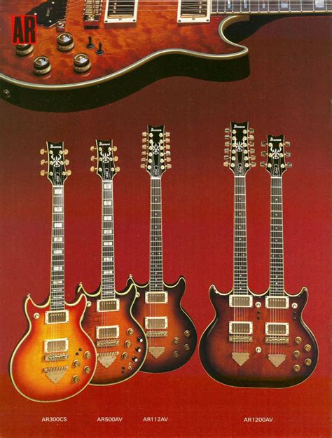 1982 Ibanez Guitar Catalog