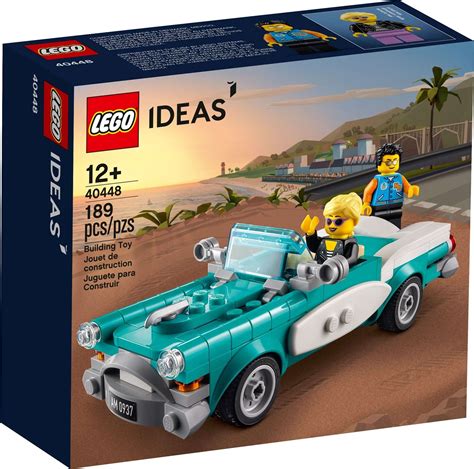 Lego Ideas Vintage Car Promo Set 40448 The Minifigure Store