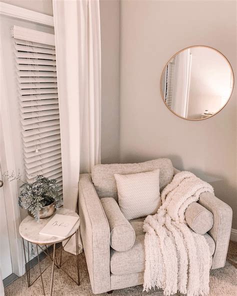 Gabriola Ivory Bouclé Lounge Chair Apartment Inspiration Home Living