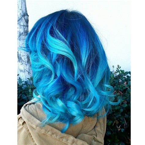 Ocean Blue Hair Blue Ombre Hair Hair Color Crazy Hair