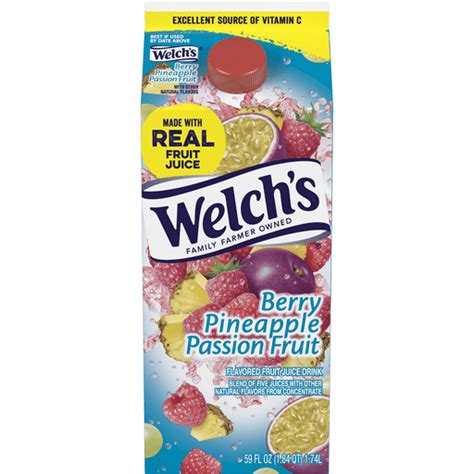 Welchs Berry Pineapple Passion Fruit Fruit Juice Drink 59 Fl Oz