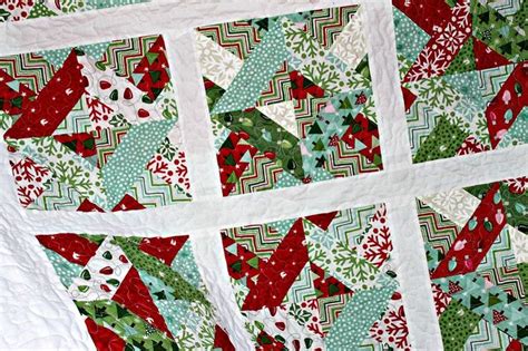 Finished Christmas Quilt By Craftnursequilt Via Flickr Jelly Roll