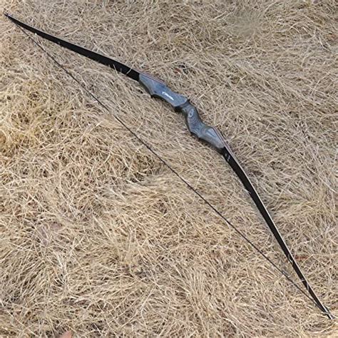 Obert Black Hunter Archery Takedown Recurve Bow American Longbow Adult