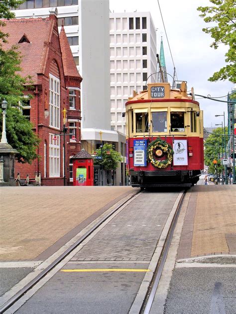 Tramway Tour Of Christchurch New Zealand Encircle Photos