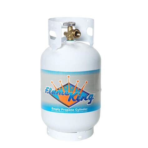 Flame King 11 Lb Empty Propane Cylinder With Overflow Protection