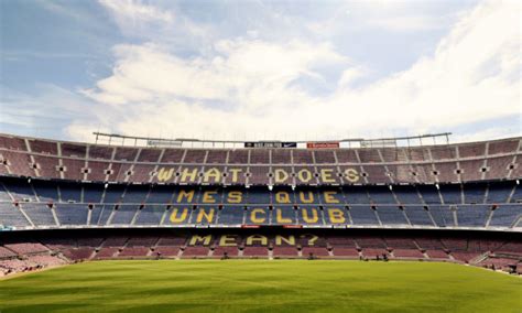 A Nova Frase Em Camp Nou O Que Significa Més Que Un Club Maisfutebol