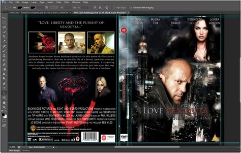Digital Imaging Software Creating The Dvd Case Front