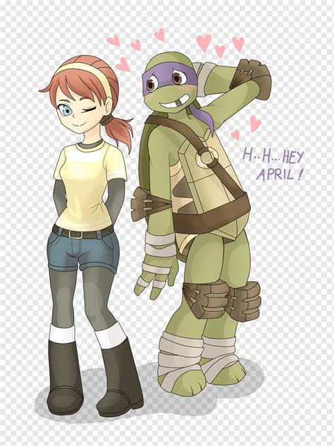 April O Neil Donatello Teenage Mutant Ninja Turtles Fan Art Tmnt