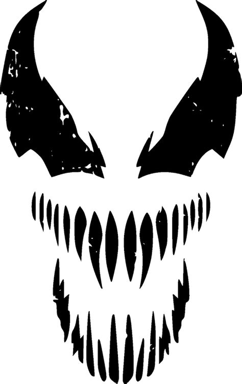 Distressed Venom Smile Svg Etsy Finland