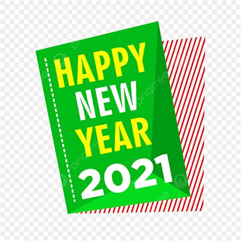 Happy New Year Vector Hd Images Happy New Year 2021 Simple Flat Design