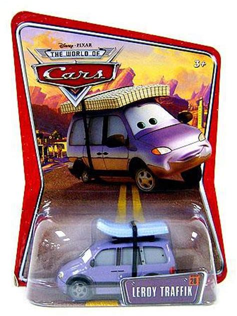 Disney Pixar Cars The World Of Cars Series 1 Leroy Traffik 155 Diecast