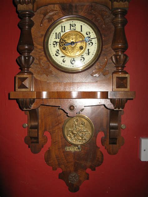 Antiques Atlas Walnut Wall Clock By Gustav Becker