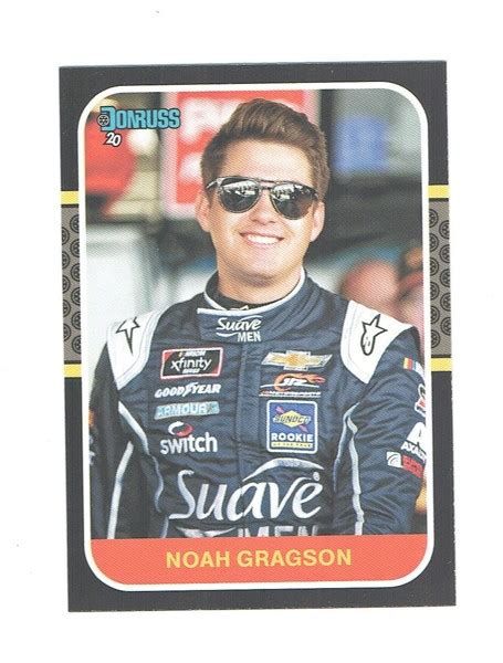 Check spelling or type a new query. Free: Noah Gragson #145 Donruss Panini Nascar Racing Collectible Card 2020 - Sports Trading ...