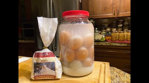Preserving Eggs The Old Fashioned Way Youtube